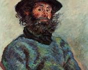 克劳德 莫奈 : Portrait of Poly, Fisherman at Kervillaouen